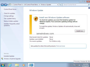 windows 7 new updates ready to install