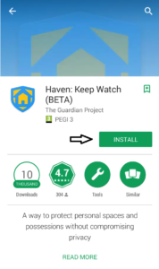 Haven Keep Watch install