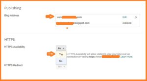 Setup HTTPS for custom domain in Blogger