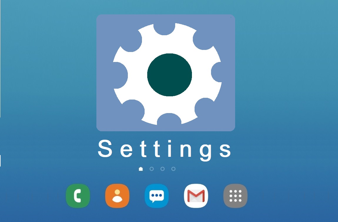 Android settings menu