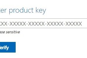 Enter product key to download Windows 7